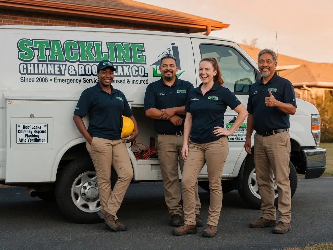 Chimney flashing repair company in Hustle, VA